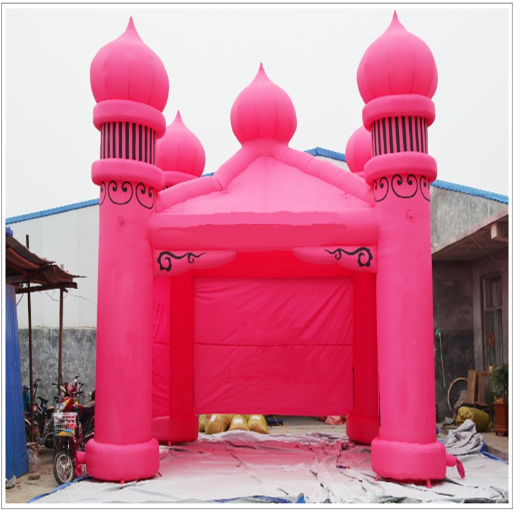 新丰粉色帐篷